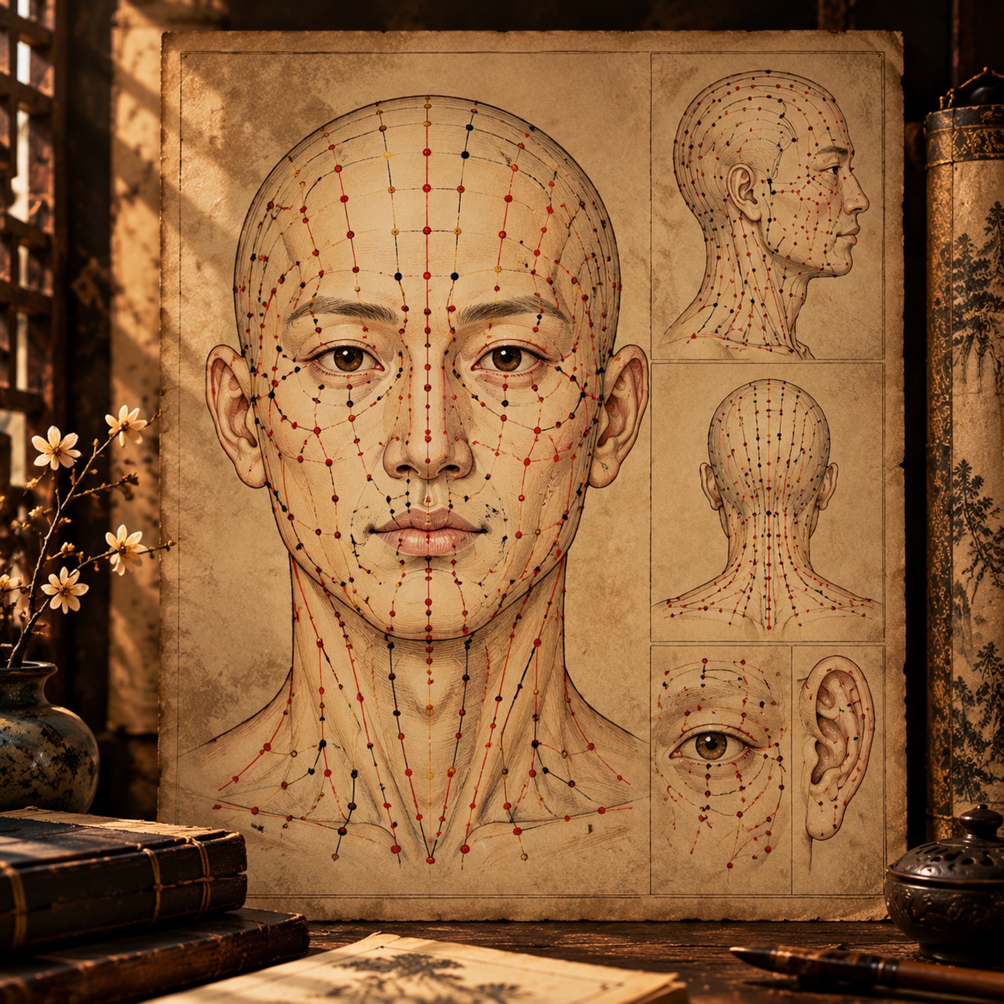 Head and neck point map