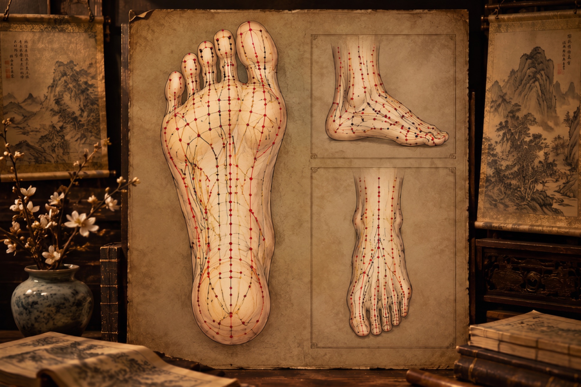 Foot point map