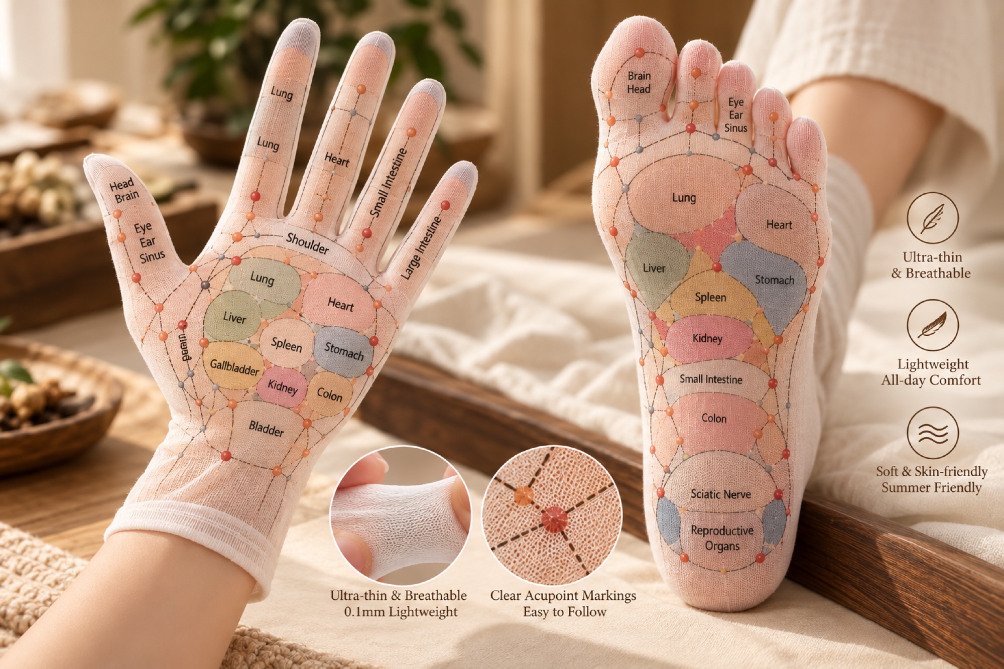 Body map wearable set