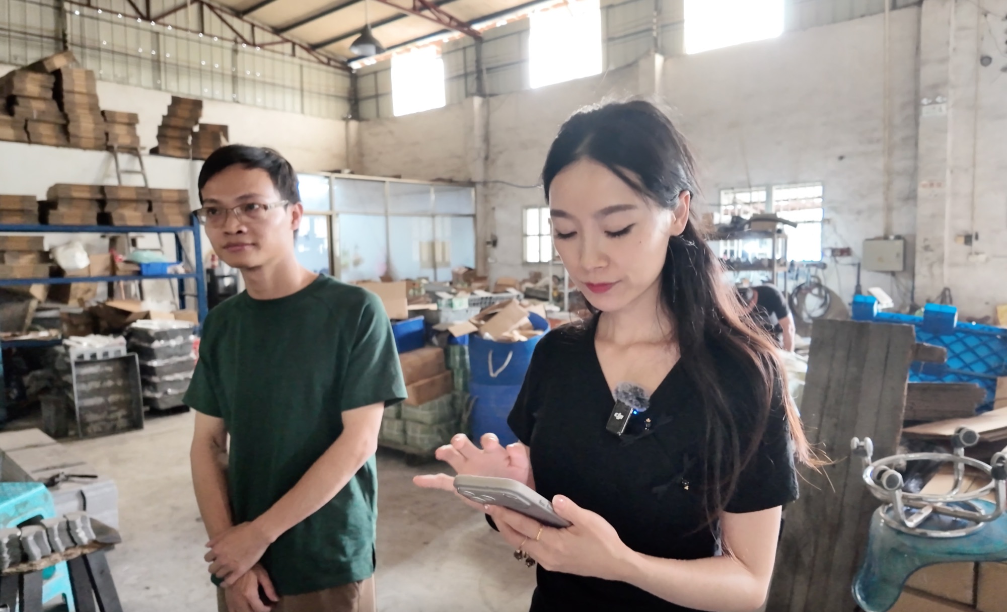 Real factory visit evidence