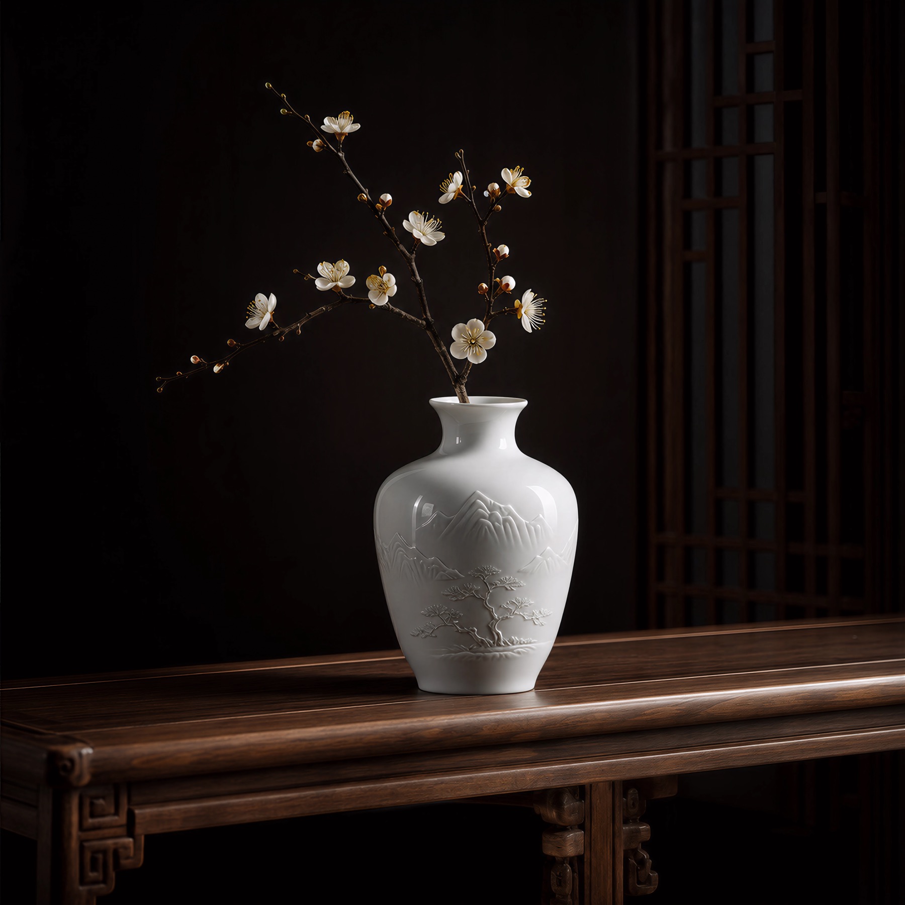 Contemporary ceramic home object