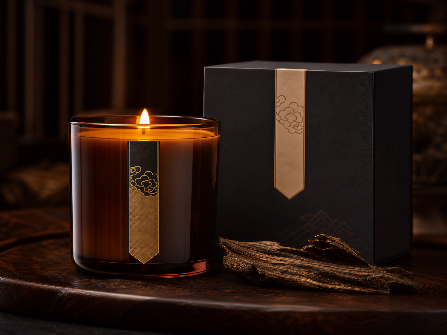 Luxury Agarwood Candle